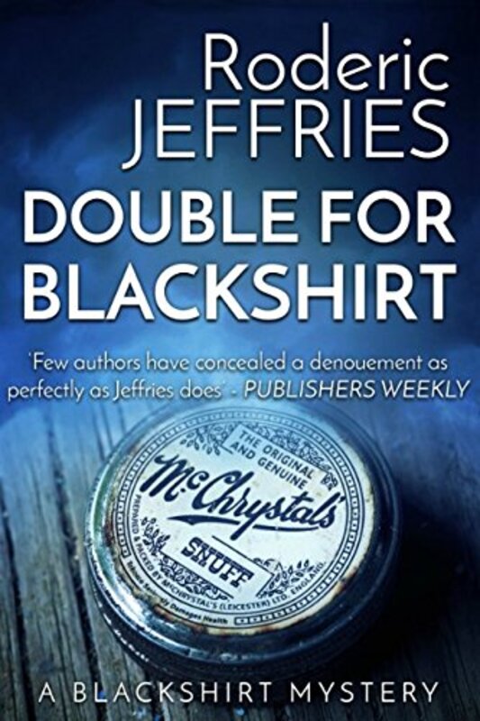 Book cover for "Double for Blackshirt" by Roderic Jeffries