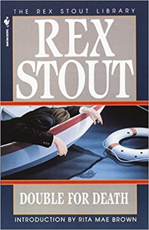 Book cover for "Double for Death" by Rex Stout
