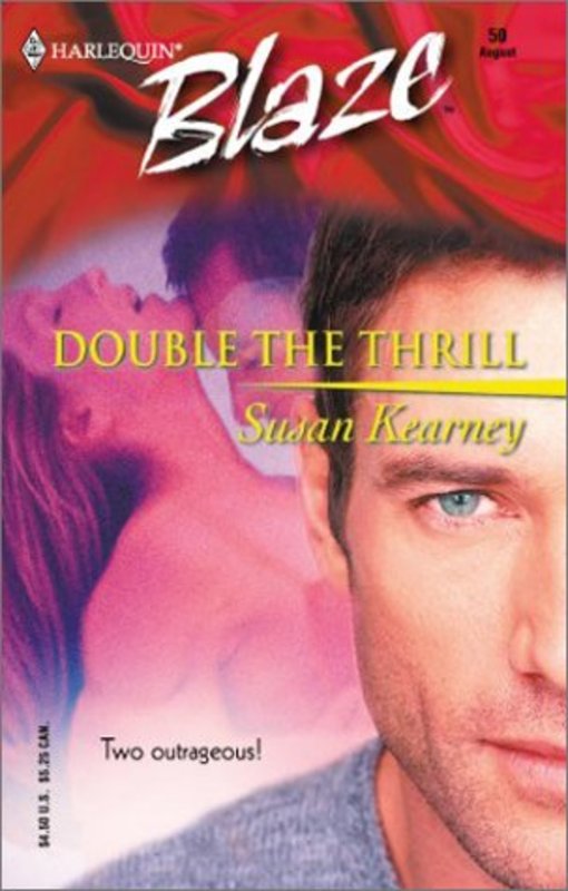 Book cover for "Double the Thrill" by Susan Kearney