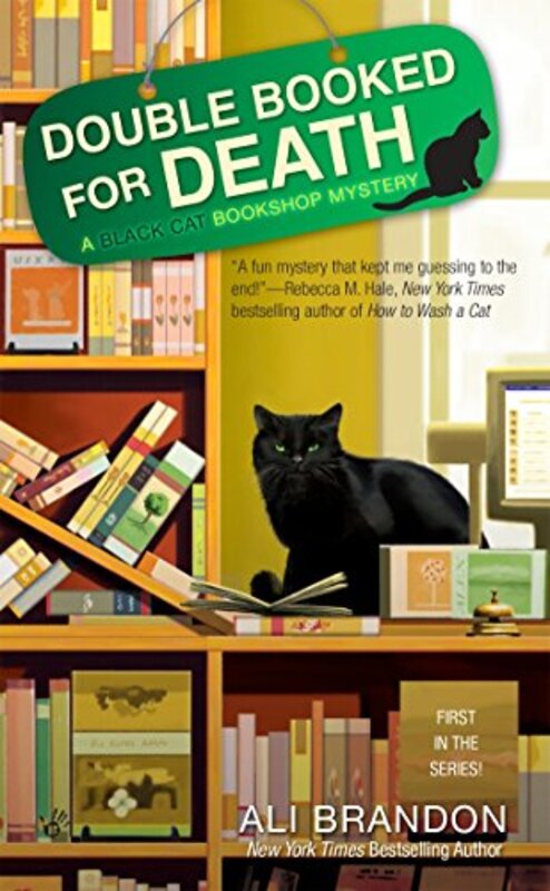 Book cover for "Double-Booked for Death" by Diane AS Stuckart