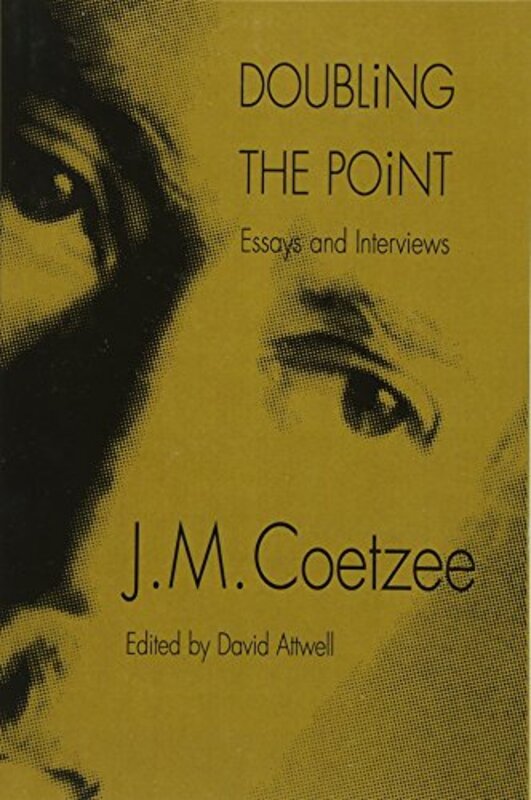Book cover for "Doubling the Point" by JM Coetzee
