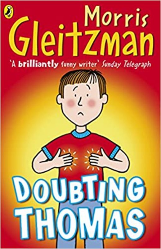 Book cover for "Doubting Thomas" by Morris Gleitzman