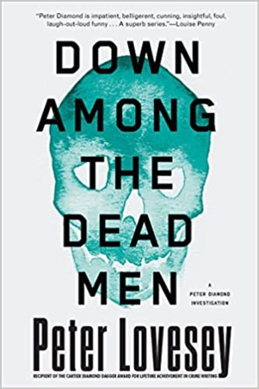 Book cover for "Down Among the Dead Men" by Peter Lovesey