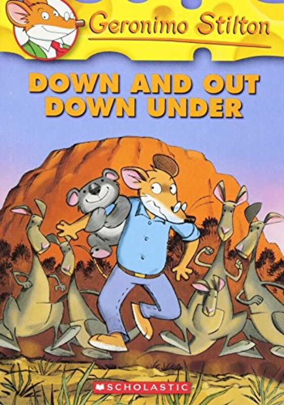 Book cover for "Down And Out Down Under" by Elisabetta Dami