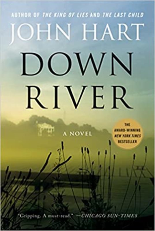 Book cover for "Down River" by John Hart