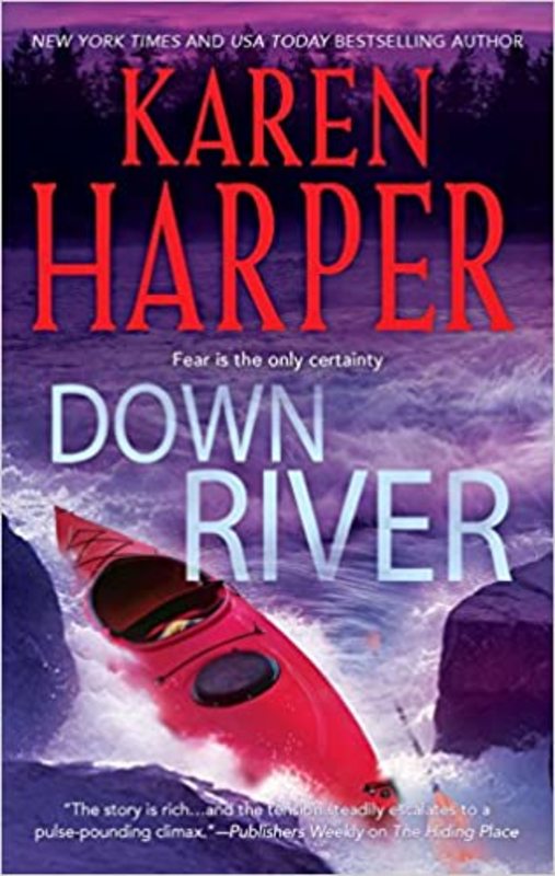 Book cover for "Down River" by Karen Harper