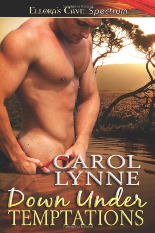 Book cover for "Down Under Temptations" by Carol Lynne