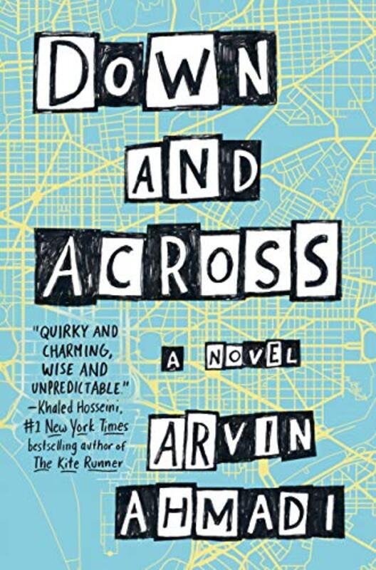 Book cover for "Down and Across" by Arvin Ahmadi