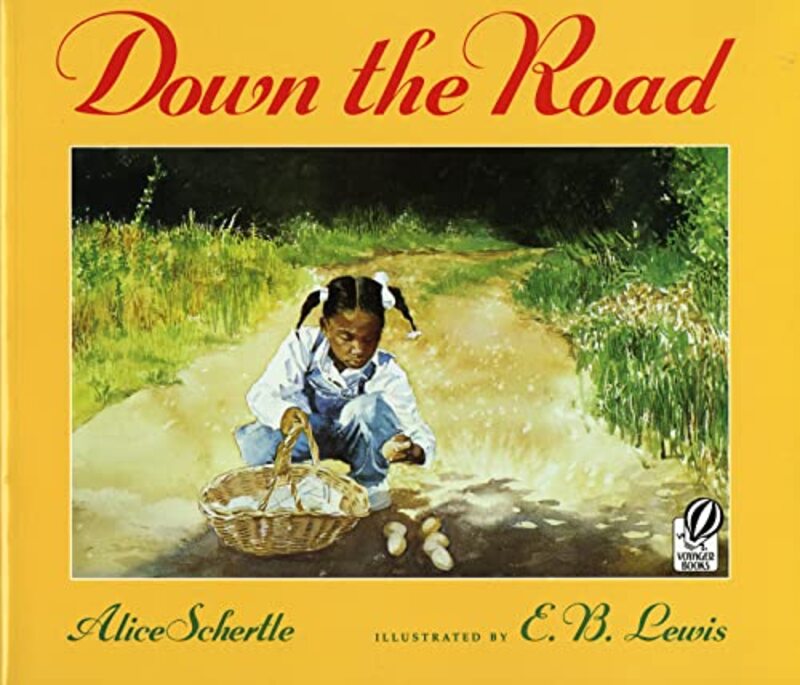 Book cover for "Down the Road" by Alice Schertle