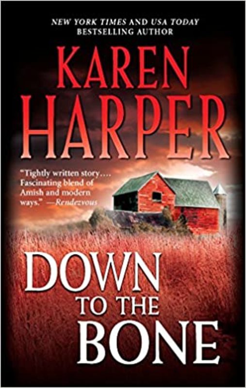 Book cover for "Down to the Bone" by Karen Harper
