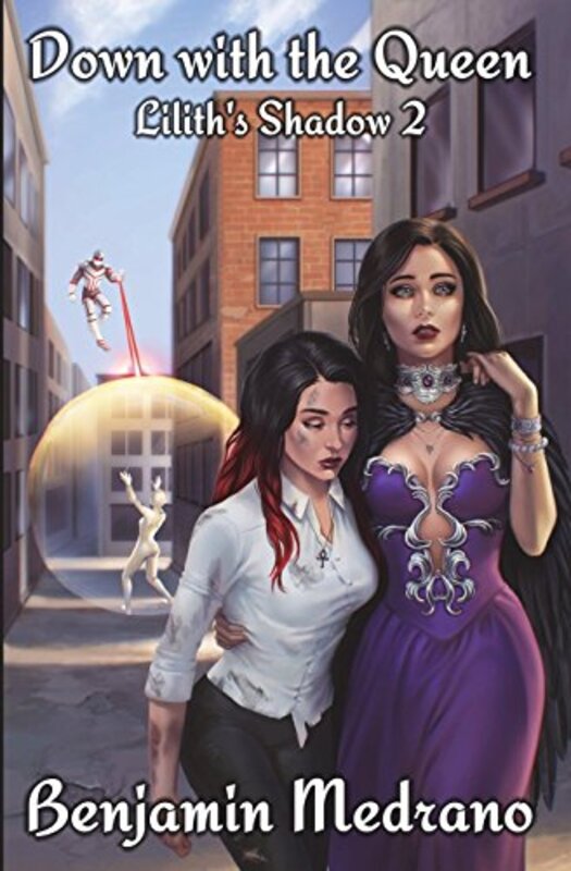 Book cover for "Down with the Queen" by Benjamin Medrano