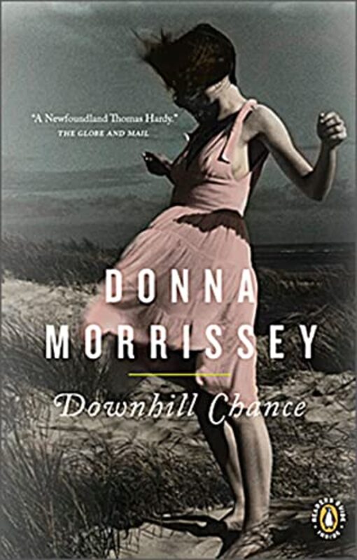 Book cover for "Downhill Chance" by Donna Morrissey