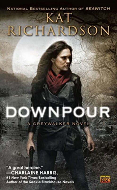 Book cover for "Downpour" by Kat Richardson