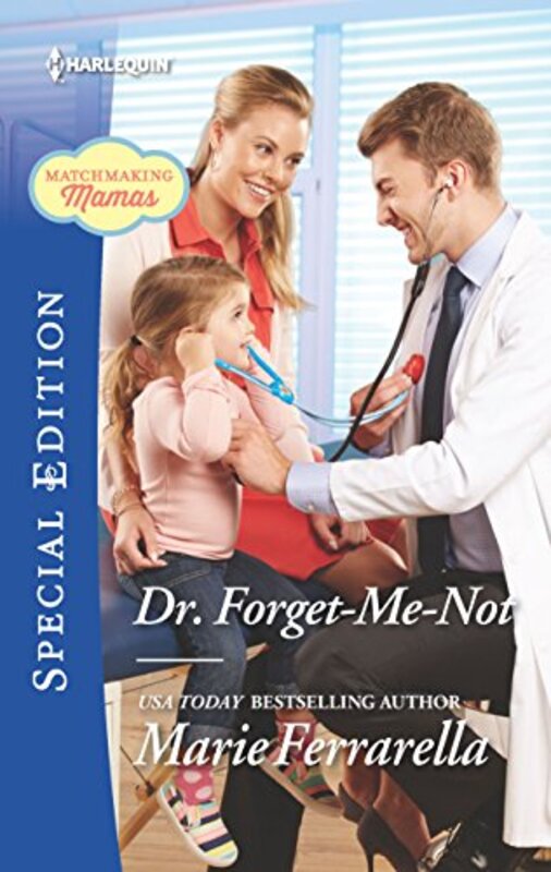 Book cover for "Dr. Forget-Me-Not" by Marie Ferrarella