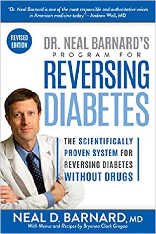 Book cover for "Dr. Neal Barnard's Program for Reversing Diabetes" by Neal D. Barnard