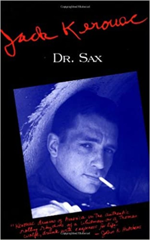Book cover for "Dr. Sax" by Jack Kerouac