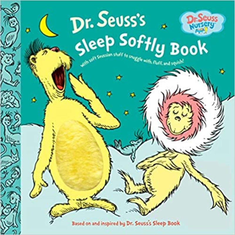Book cover for "Dr. Seuss's Sleep Softly Book" by Dr. Seuss