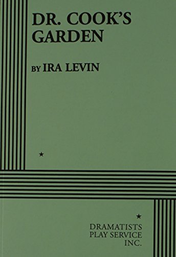 Book cover for "Dr. Cook's Garden" by Ira Levin