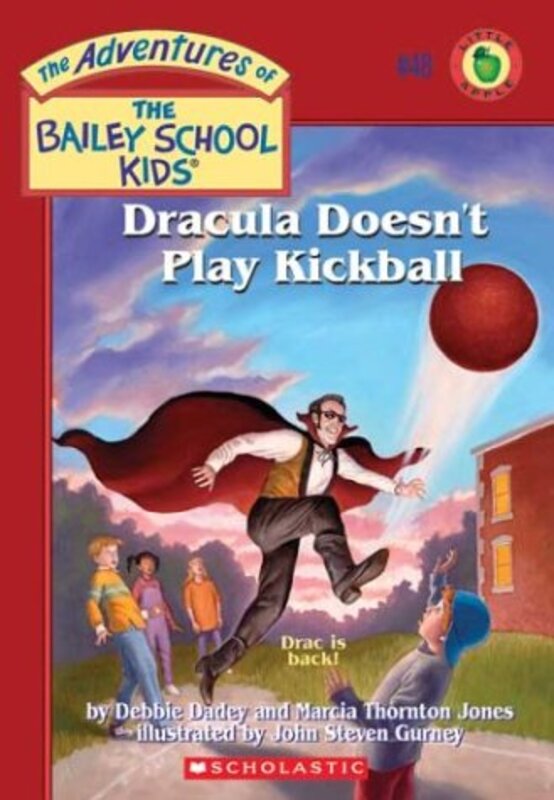 Book cover for "Dracula Doesn't Play Kickball" by Marcia Thornton Jones