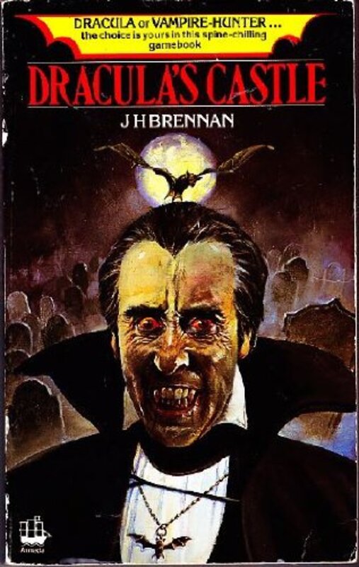 Book cover for "Dracula's Castle" by JH Brennan