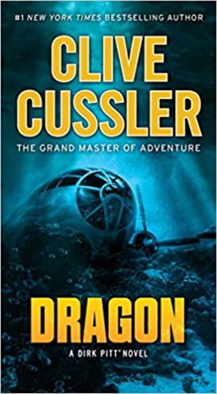 Book cover for "Dragon" by Clive Cussler
