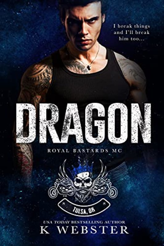 Book cover for "Dragon" by K. Webster