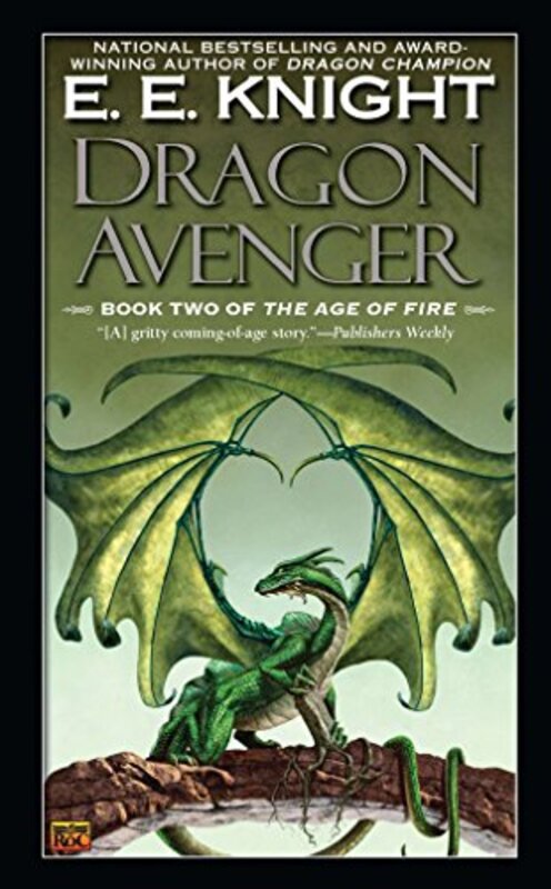 Book cover for "Dragon Avenger" by EE Knight