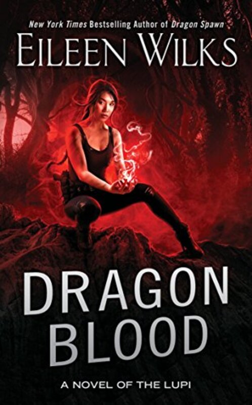 Book cover for "Dragon Blood" by Eileen Wilks