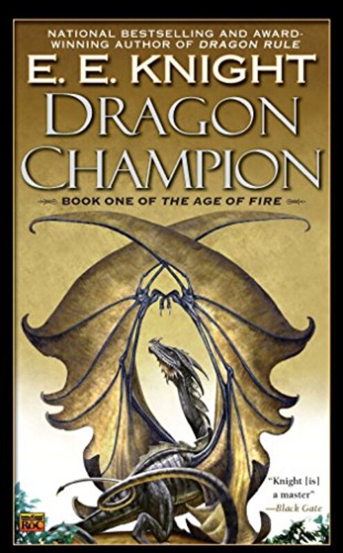 Book cover for "Dragon Champion" by EE Knight