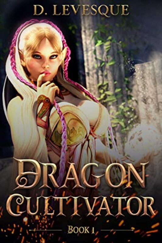 Book cover for "Dragon Cultivator" by D Levesque