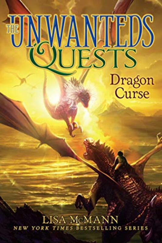 Book cover for "Dragon Curse" by Lisa McMann