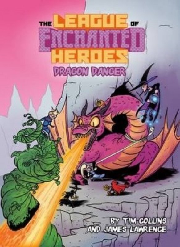 Book cover for "Dragon Danger" by Tim Collins