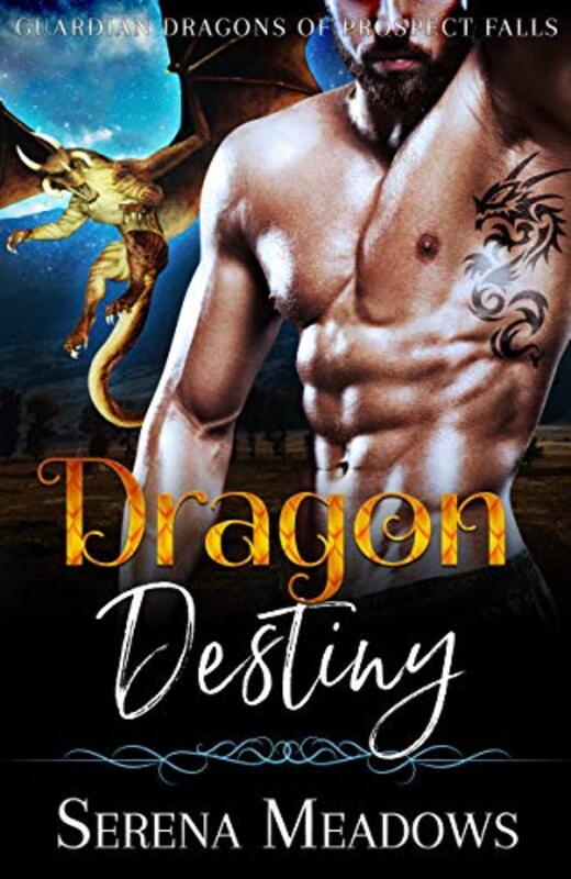 Book cover for "Dragon Destiny" by Serena Meadows
