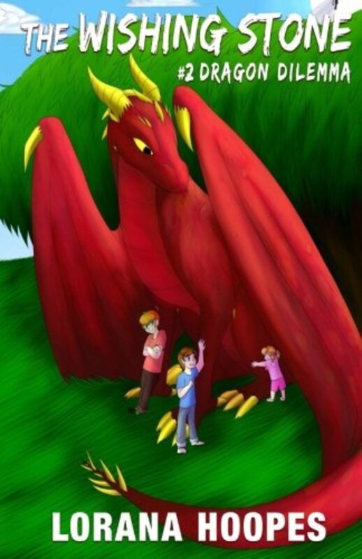 Book cover for "Dragon Dilemma" by Lorana Hoopes