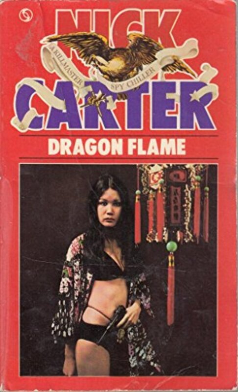 Book cover for "Dragon Flame" by Nick Carter