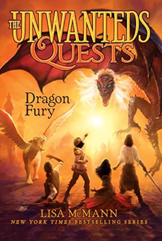 Book cover for "Dragon Fury" by Lisa McMann