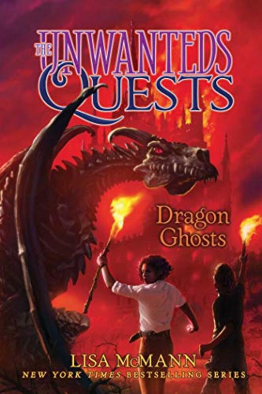 Book cover for "Dragon Ghosts" by Lisa McMann