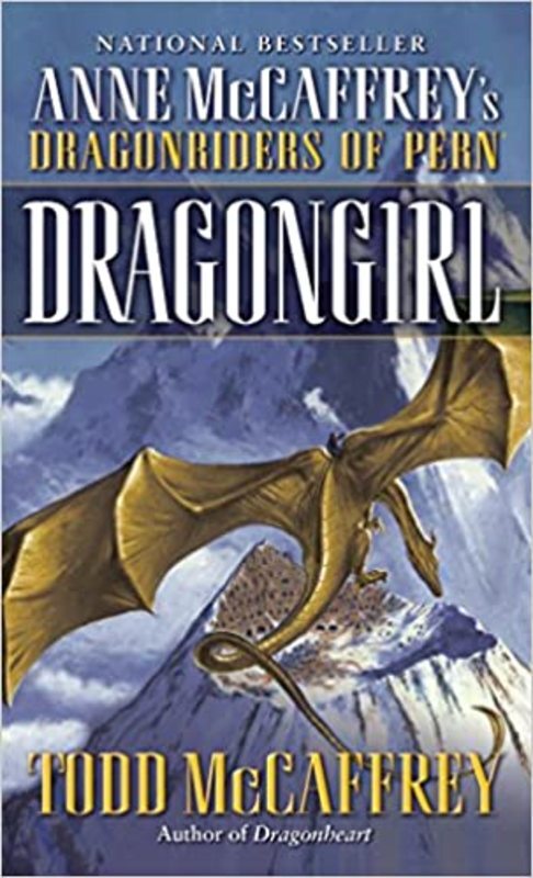 Book cover for "Dragon Girl" by Todd McCaffrey