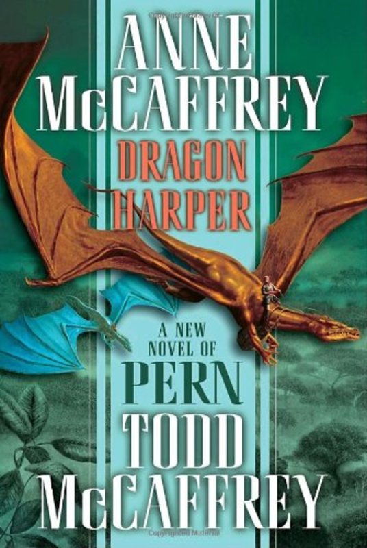 Book cover for "Dragon Harper" by Todd McCaffrey