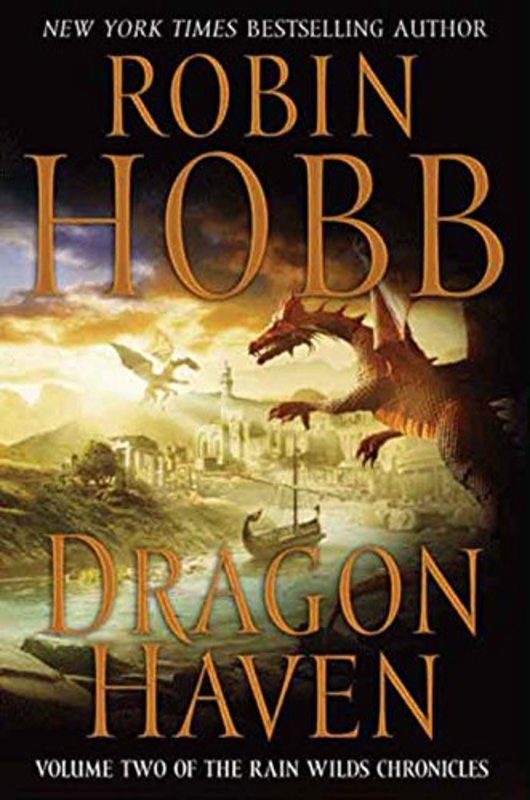 Book cover for "Dragon Haven" by Robin Hobb