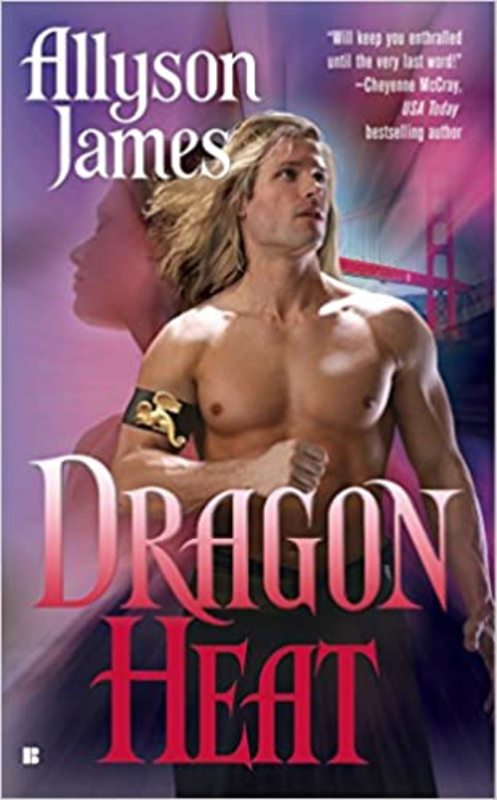 Book cover for "Dragon Heat" by Jennifer Ashley