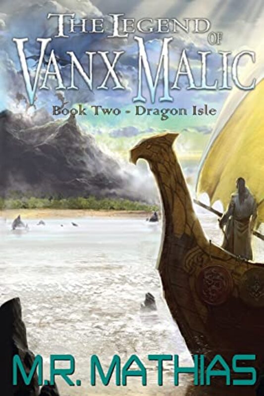 Book cover for "Dragon Isle" by M R Mathias