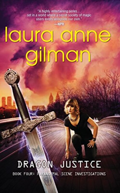 Book cover for "Dragon Justice" by Laura Anne Gilman