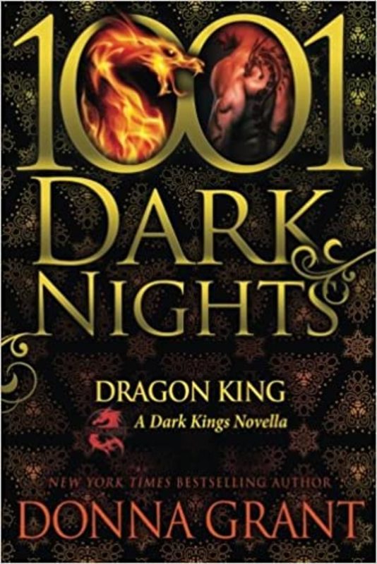 Book cover for "Dragon King" by Donna Grant