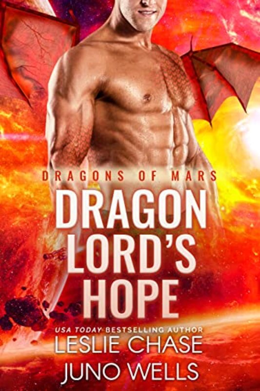 Book cover for "Dragon Lord's Hope" by Leslie Chase