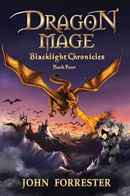Book cover for "Dragon Mage" by John Forrester