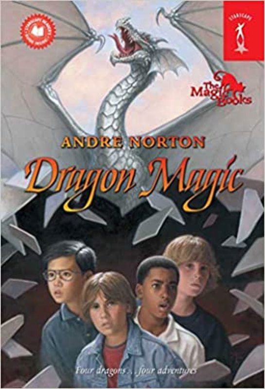Book cover for "Dragon Magic" by Andre Norton