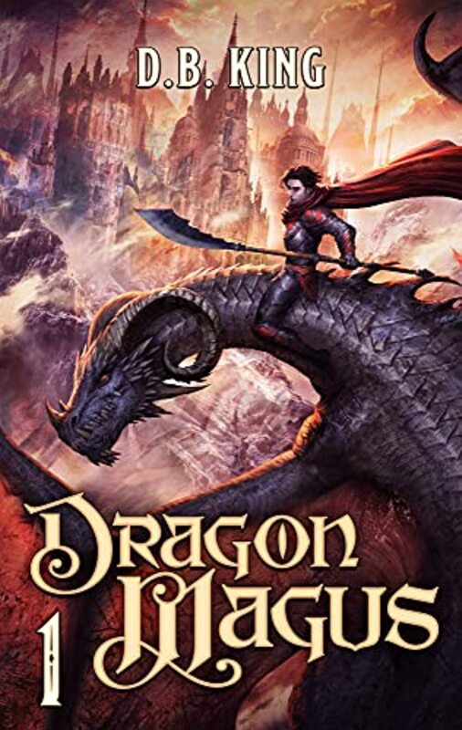 Book cover for "Dragon Magus" by DB King