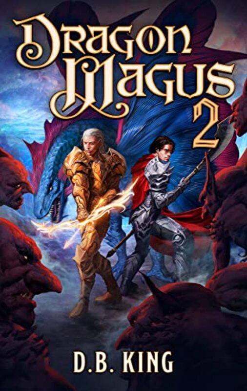 Book cover for "Dragon Magus 2" by DB King