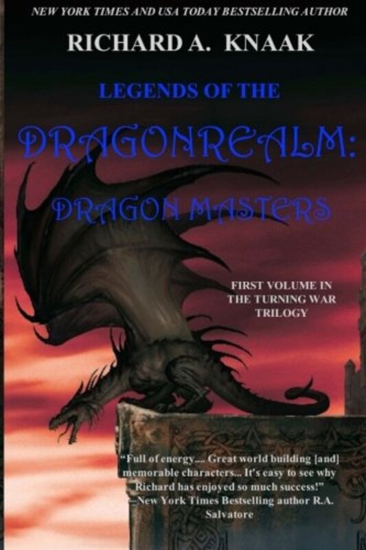Book cover for "Dragon Master" by Richard A Knaak